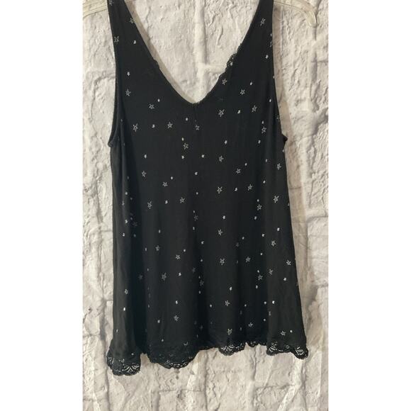 Maurice’s Size Small Star Tank Cami Lace Accent - Picture 3 of 5